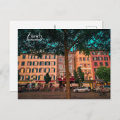 Carte postale Zürich, Suisse (Devant / Derrière)