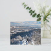 Carte Postale Zurich Suisse Hiver (Debout devant)