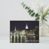 Carte postale Zurich Suisse Limmat River (Debout devant)
