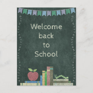 Carte Postale Zurück zur Schule   Willkommen zurück zur Schule