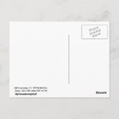 Carte Postale Zzyzx Rd.Exit (Dos)