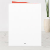 Carte Postca G’Mar Chatima Tova Rosh Hashanah, Yom Kippo (Dos)