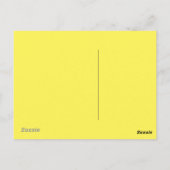 CARTE POSTCARD DE PIG DE CARTOON FUNNY (Dos)