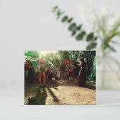 CARTE POSTCARD Tribal GrooViN (Debout devant)