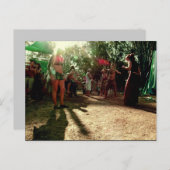 CARTE POSTCARD Tribal GrooViN (Devant / Derrière)