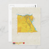 CARTE POSTCARDS ♥ Égypte (Devant / Derrière)