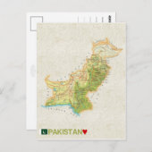 CARTE POSTCARDS ♥ Pakistan (Devant / Derrière)