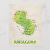 CARTE POSTCARDS ♥ Paraguay (Devant)