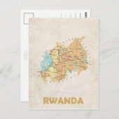 CARTE POSTCARDS ♥ Rwanda (Devant / Derrière)