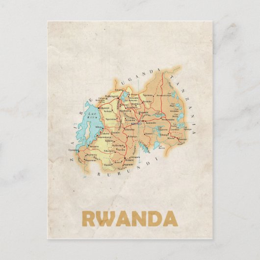 CARTE POSTCARDS ♥ Rwanda (Devant)