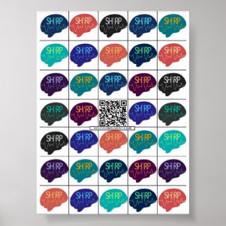 Carte poster 3" x 4"