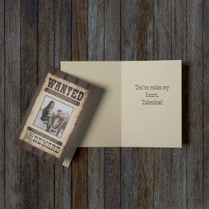 Carte Poster de la Saint Valentin Recherché de tout coeu