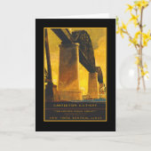 Carte Poster de voyage de Castleton Cutoff Bridge sur le (Fleur jaune)