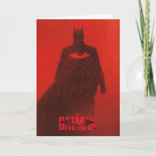 Carte Poster graphique de l'affiche du théâtre Batman Re