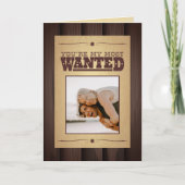 Carte Poster le plus Recherché Saint Valentin (Devant)