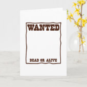 Carte Poster Recherché mort ou vivant avec arrière - pla (Fleur jaune)