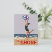 Carte Poster Shore Vintage Style (Debout devant)