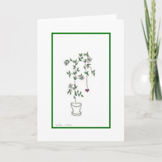 Carte Pot de fleur (Devant)