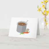 Carte Pot De Soupe (Fleur jaune)