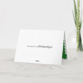 Carte Pot d'or avec encadrement de trèfle pour la St Pat (Dos)