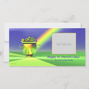 Carte Pot d'or de St. Patrick's Day
