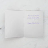Carte Pot Mason avec hydrangeas violets Guirlande lumin (Intérieur)