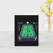 Carte Pot Pixelated 8 bits Billiards (Fleur jaune)