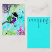 Carte potelée "du feu vert" (Devant / Derrière)