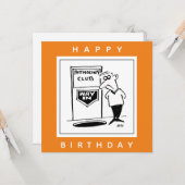 Carte Potholing Club Entrée au sol  dessin (Devant/Arrière en situation)