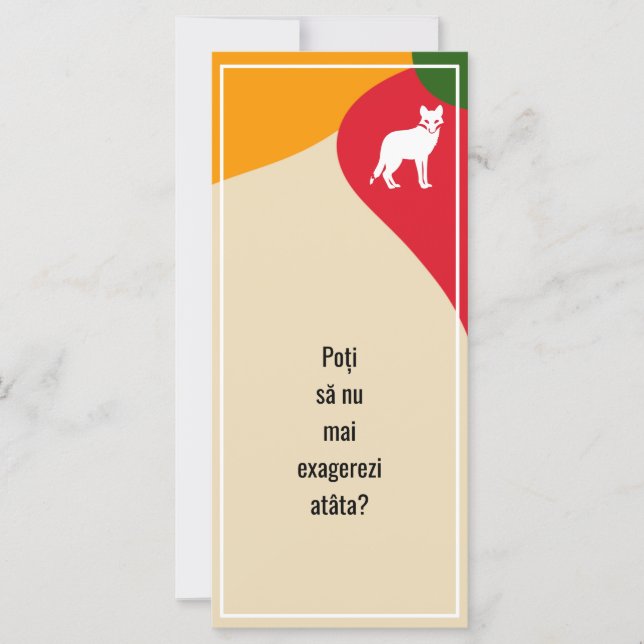 Carte "Poți să nu mai exagerezi atata" - S en G (Devant)