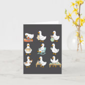 Carte Potier de l'argile T Er Céramique Oie Ridicule Fai (Fleur jaune)