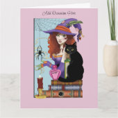 Carte Potions de sorcières de livres de chats (Devant)