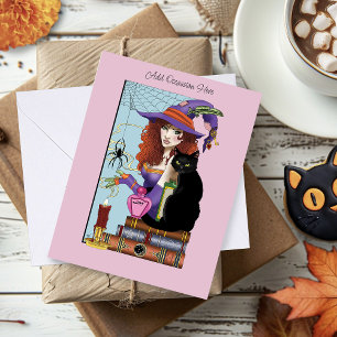 Carte Potions de sorcières de livres de chats
