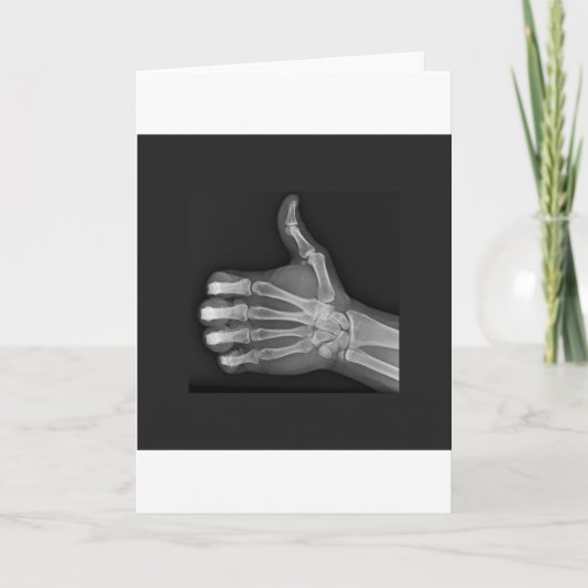 Carte Pouce en l'air (Devant)