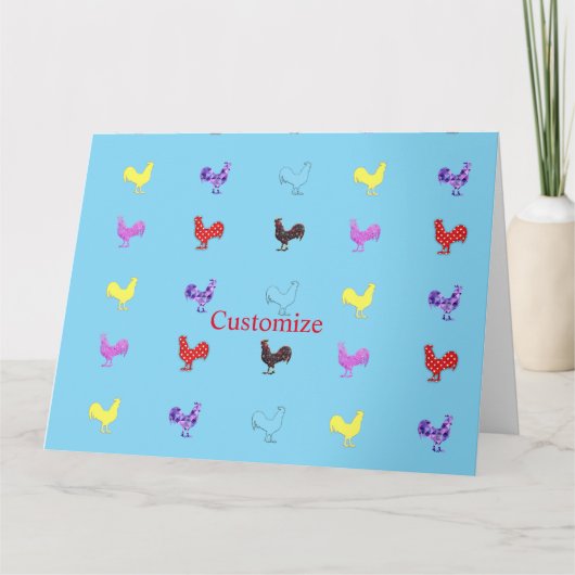 Carte Poules de poulet Thunder_Cove (Devant)