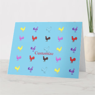 Carte Poules de poulet Thunder_Cove