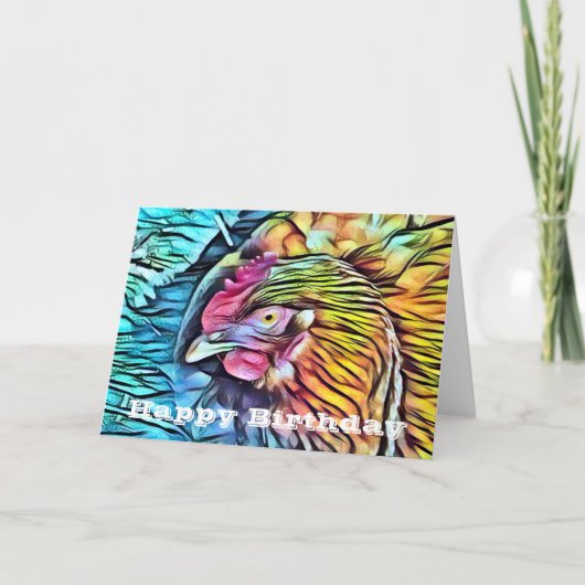 CARTE POULET (Devant)