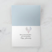 Carte Poulet Anniversaire Au Coeur Rouge (Intérieur)