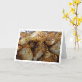 Carte Poulet barbecue rôti (Fleur jaune)