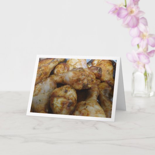 Carte Poulet barbecue rôti (Orchidée)