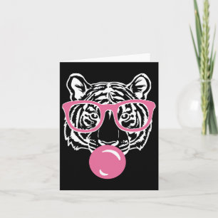 Carte Poulet Bubble Gum Tiger Smart Rose Gles Chat Et T