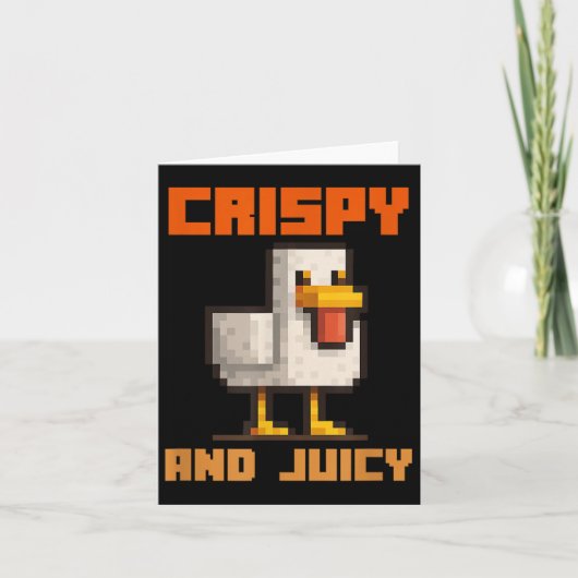 Carte Poulet cuit dans la lave (Devant)