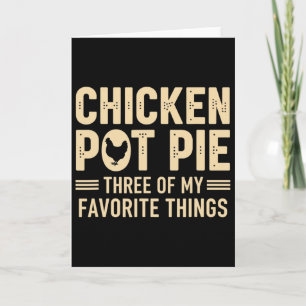 Carte Poulet de niche primaire, fan de tourte au poulet
