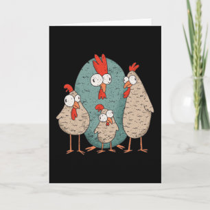 Carte poulet fou