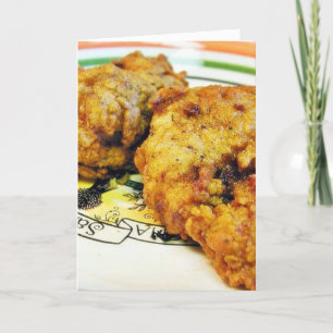 Carte Poulet frit