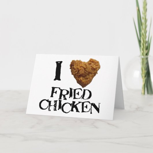 Carte poulet ilovefrit (Devant)