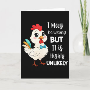 Carte Poulet Je me trompe peut-être mais c'est très peu