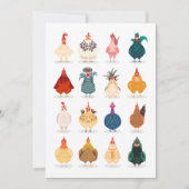 Carte Poulet mou (Devant)