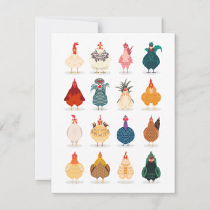Carte Poulet mou
