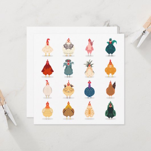 Carte Poulet mou (Devant/Arrière en situation)